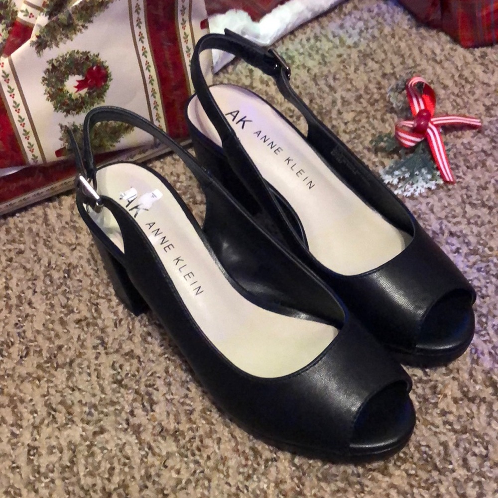 Anne Klein Open Toe Heels